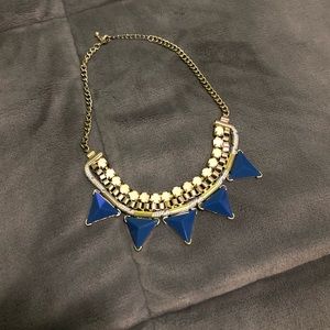 Blue Statement Necklace